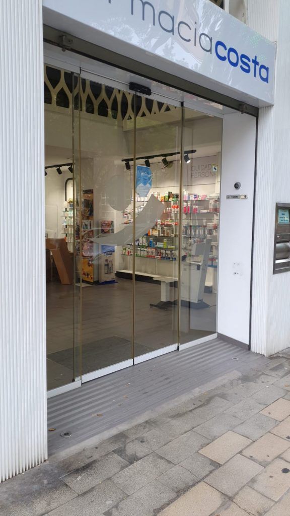 Puertas automáticas de cristal